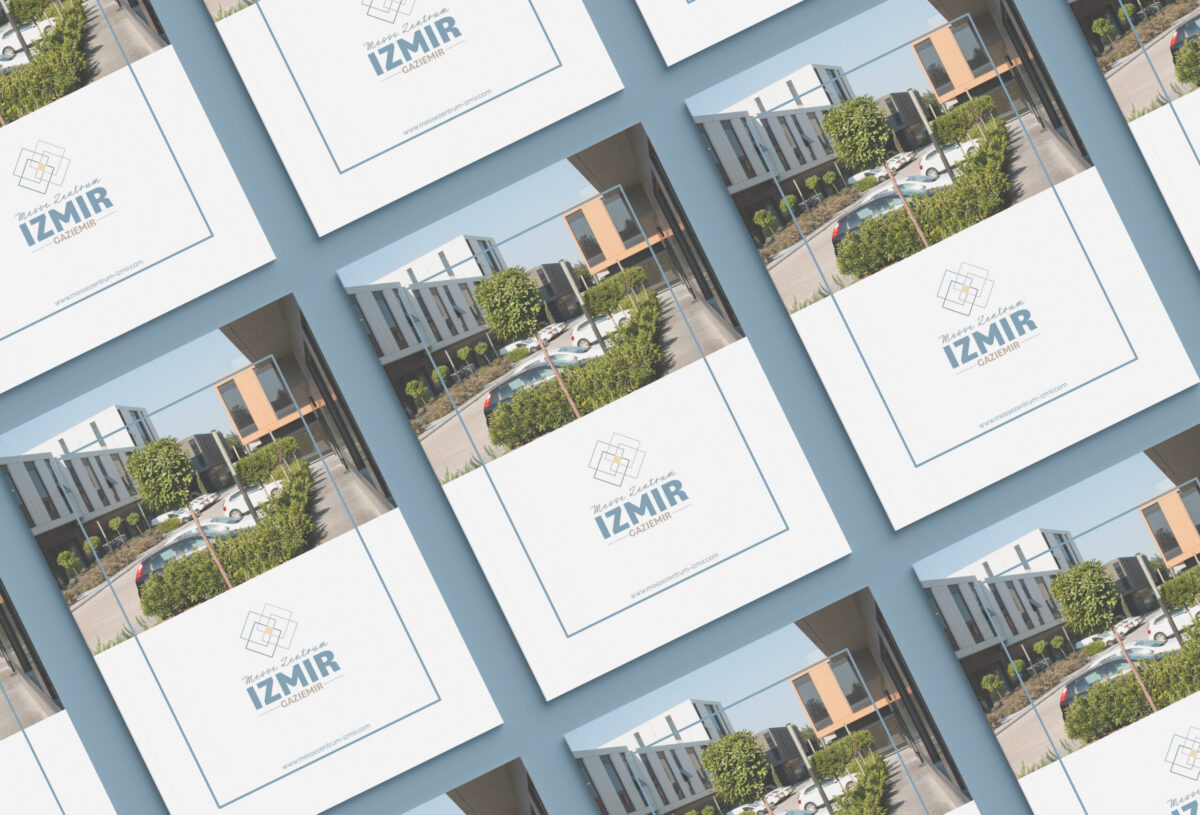 Mockup Messe Broschüre